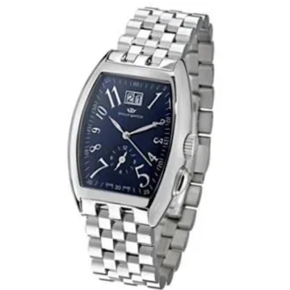 PHILIP WATCH Panama Stainless Steel Men's Dual Time Watch 8253851035